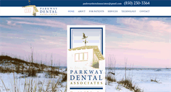 Desktop Screenshot of parkwaydentalassoc.com